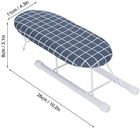 QIRG Foldable Mini Ironing Board with Washable Cover