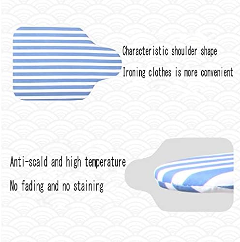 Folding Solid Wood Ironing Board with Shoulder Support