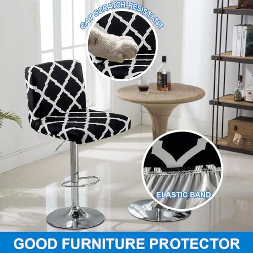 Levoberg Bar Stools Cover Set of 2