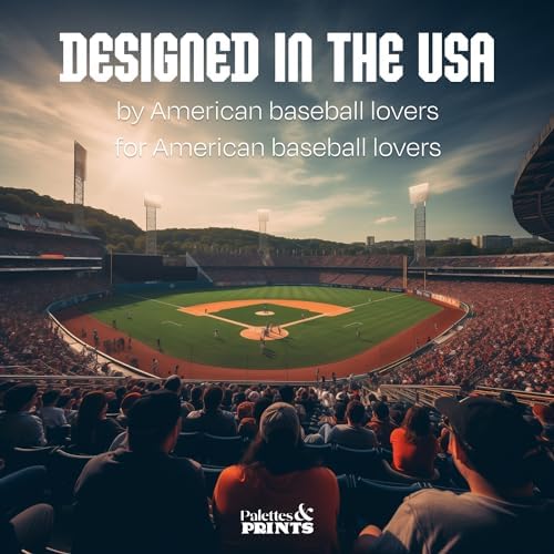 Pro Baseball Stadiums Scratch Off Poster 2024
