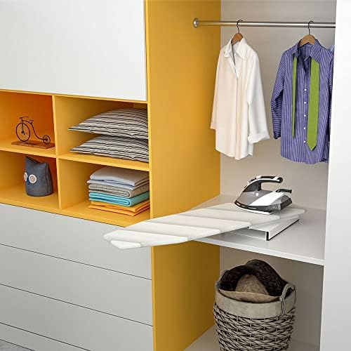 DHBREK Foldable Wall-Mounted Ironing Board for Space Saving