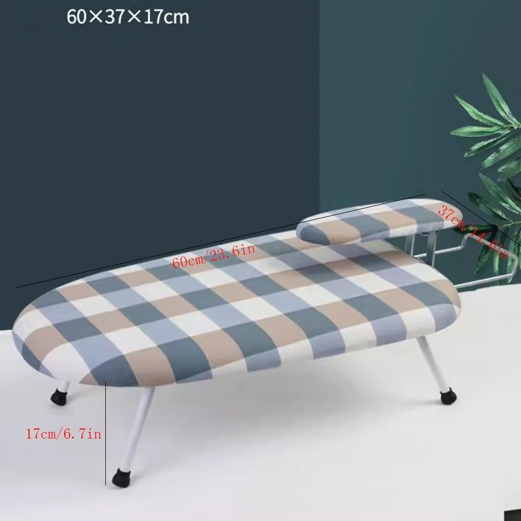 Folding Countertop Ironing Board with Removable Sleeve
