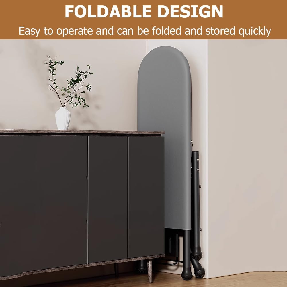 Multifunctional Ironing Board with Iron Rack