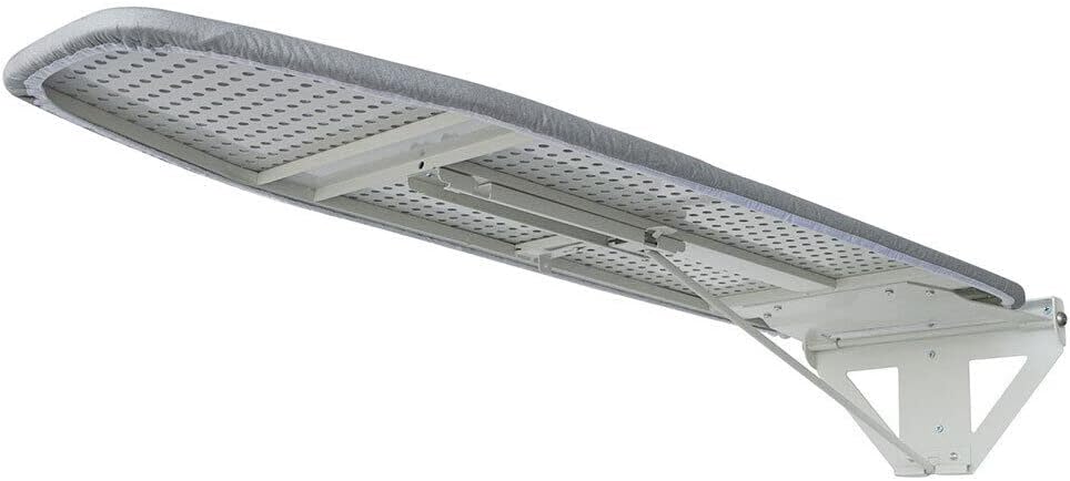 Wall-Mounted Ironing Board with 160 Swivel and Wire Holder