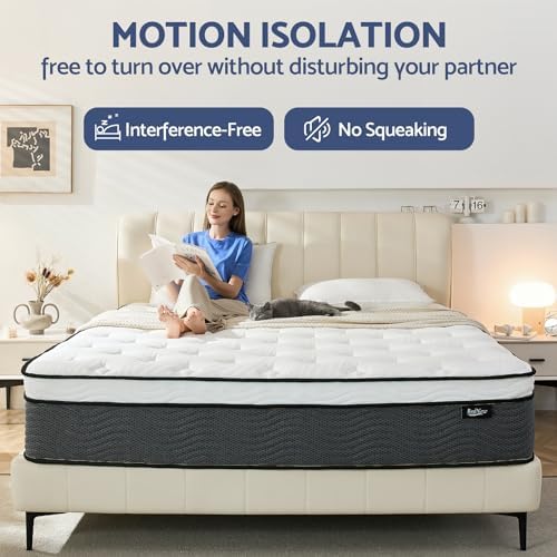 Bednew 14 Inch Queen Mattress in a Box Hybrid