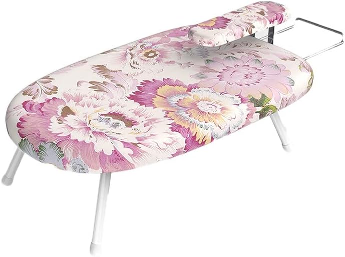 Ironing Board with Detachable Hot Sleeve and Retractable Bucket