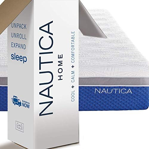 Nautica 10 Inch Memory Foam Mattress with Cooling Gel King