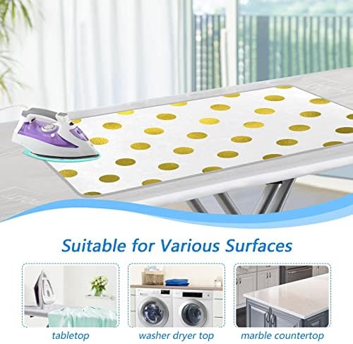 Susiyo Ironing Mat with Gold Polka Dots
