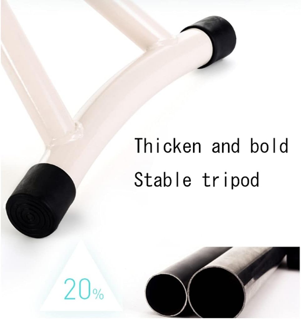 Foldable Ironing Board with 4-Tube Bracket 90cm Large Ironing Shelf Adjustable Height
