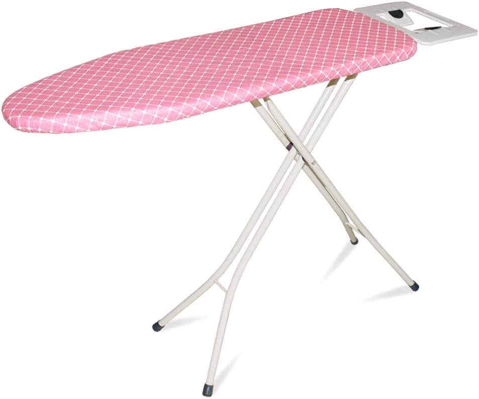 Foldable Large Red Mesh Ironing Table 90x80cm