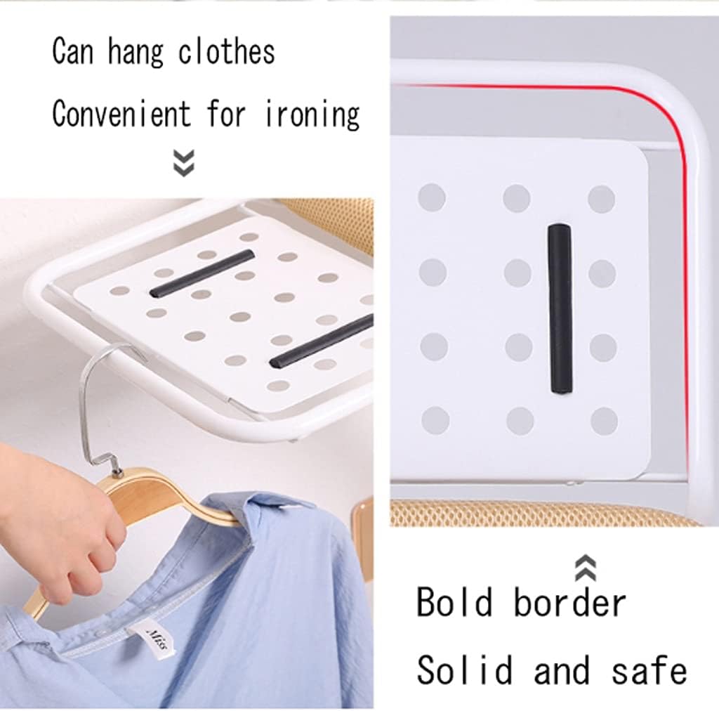 Ironing Board with 6 Height Options and Anti-Scald Fabric