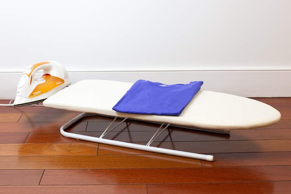 Sunbeam Portable Ironing Board with Folding Legs and Iron Rest 12x32
