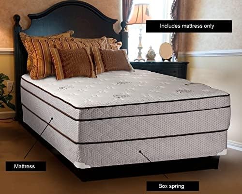 DS Solutions USA Fifth Ave Eurotop Plush Twin Mattress