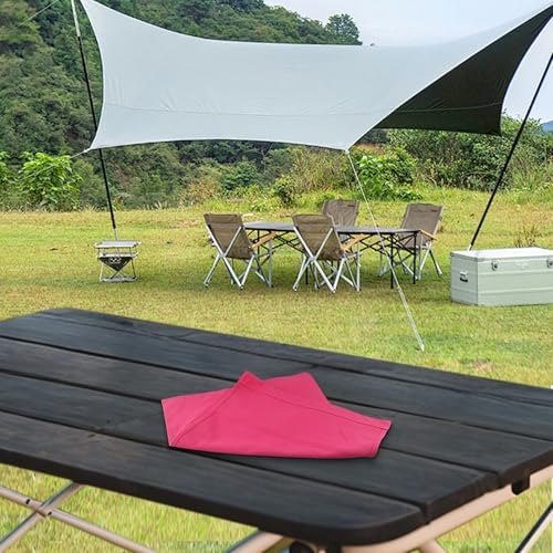 Replacement Canvas Slipcovers for Directors Chairs 4 Piece Set Rose Red