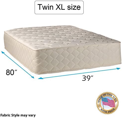 Dream Solutions USA Luxury Firm Twin XL Mattress with Cover Protector