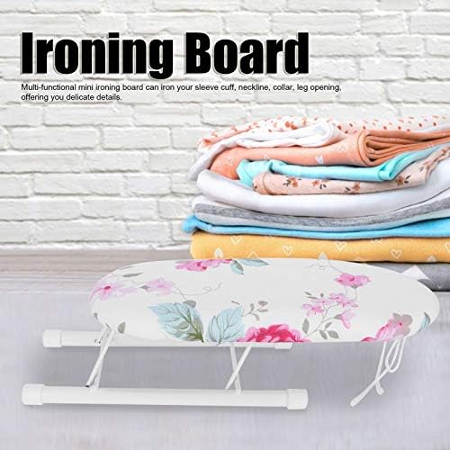 Cocoarm Small Ironing Board with Foldable Design and Flower Pattern 1