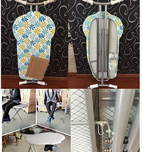 Folding Ironing Board with 9 Height Options and Ironing Sleeves