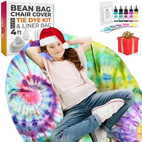 DIY Tie Dye Bean Bag Chair Cover Kit