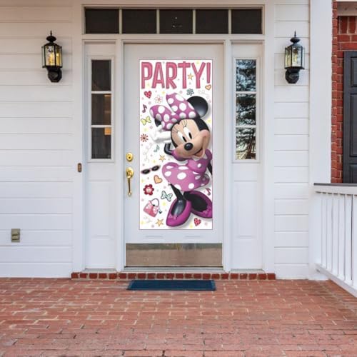 AMSCAN Disney Minnie Mouse Door Party Poster 27x60 Inches