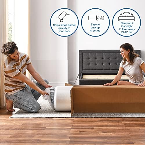 Cool Gel Memory Foam Mattress California King with 2 Pillows