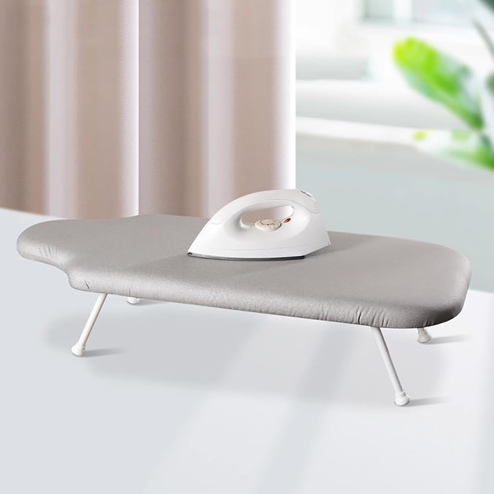 Tabletop Mini Ironing Board with Foldable Legs