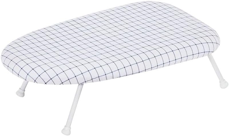 Compact Ironing Board with Folding Legs and Extra Wide Countertop