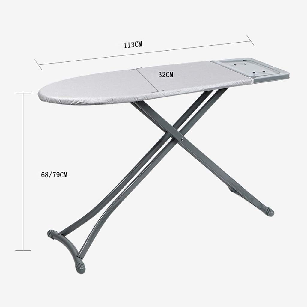 ItzZa Folding Ironing Board with Metal Plate Silver 113x79cm