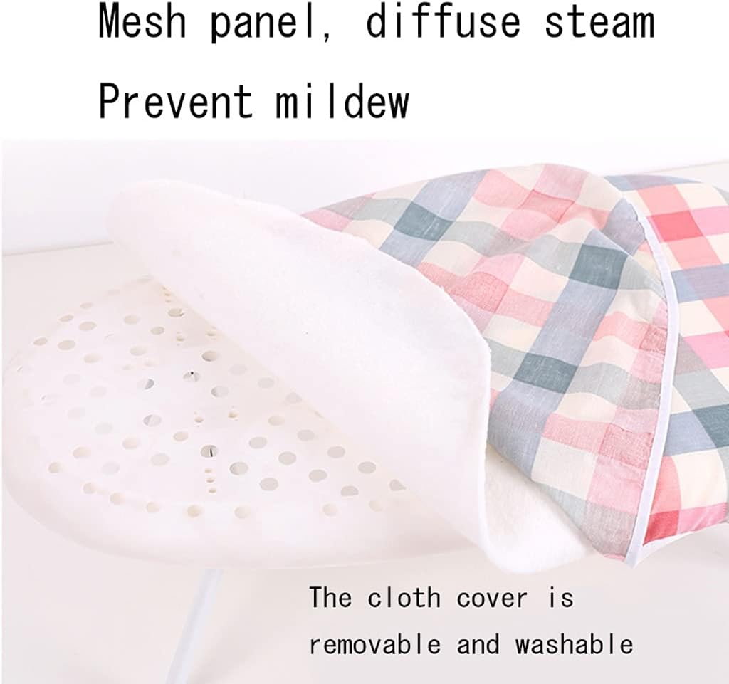 Ironing Board with Detachable Hot Sleeve and Retractable Bucket