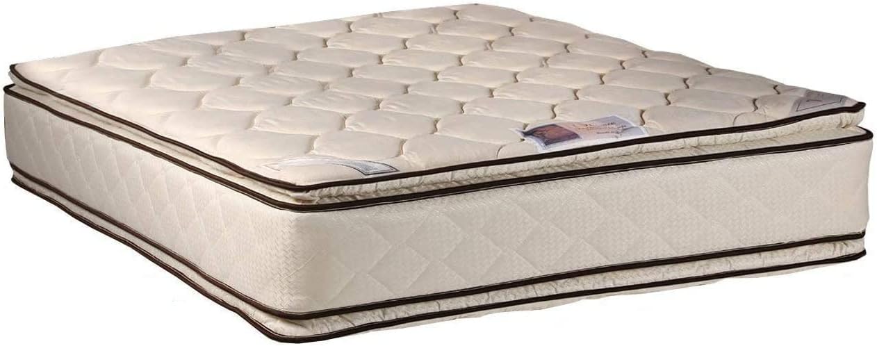 DS Solutions USA Coil Comfort Twin Mattress with Cover Protector