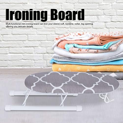 Fdit Mini Ironing Board Foldable for Cuffs and Collars