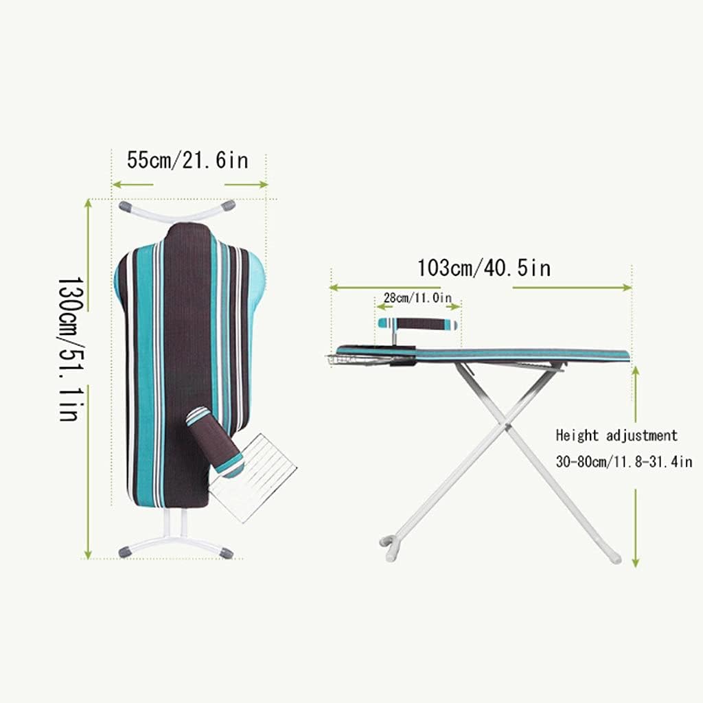 Adjustable Height Ironing Board 55-745cm for Home Use