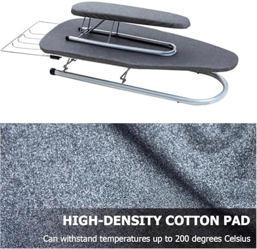 PA-DABAOO Tabletop Ironing Board with Heat Resistant Cover