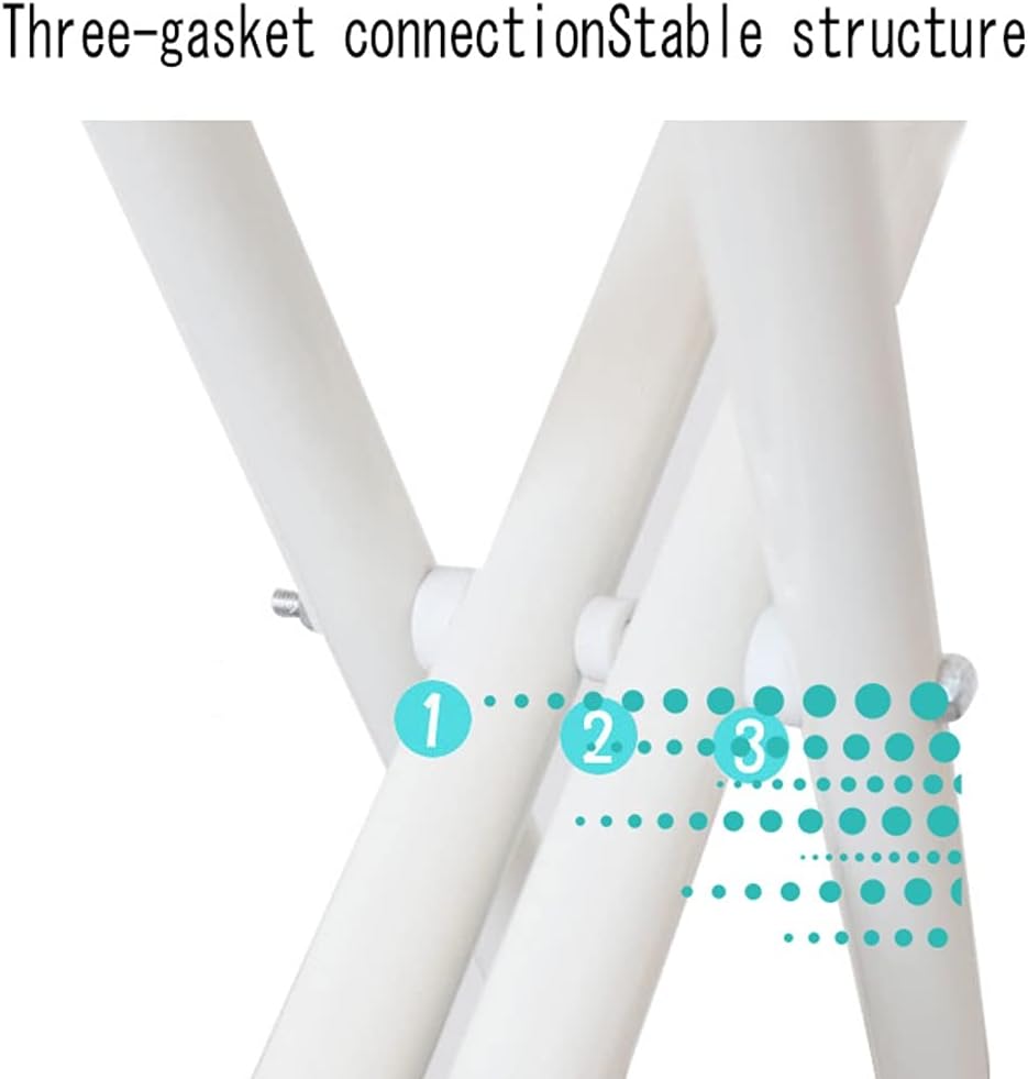 Foldable Ironing Board with Adjustable Height and Heat Resistant Surface
