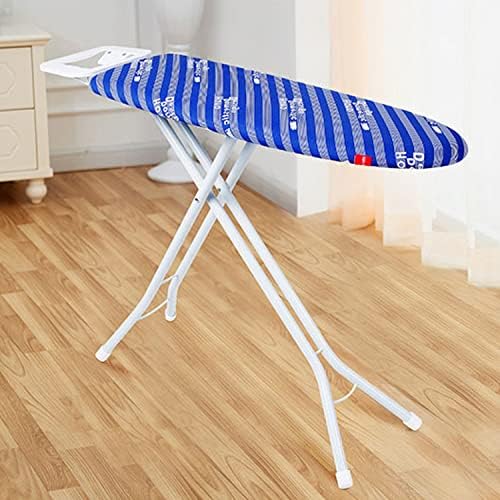 Heat Resistant Ironing Board with Foldable Stand and Steam Rest