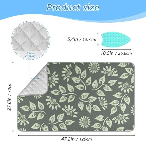 Tatenale Ironing Mat for Tabletop Portable Ironing Pad