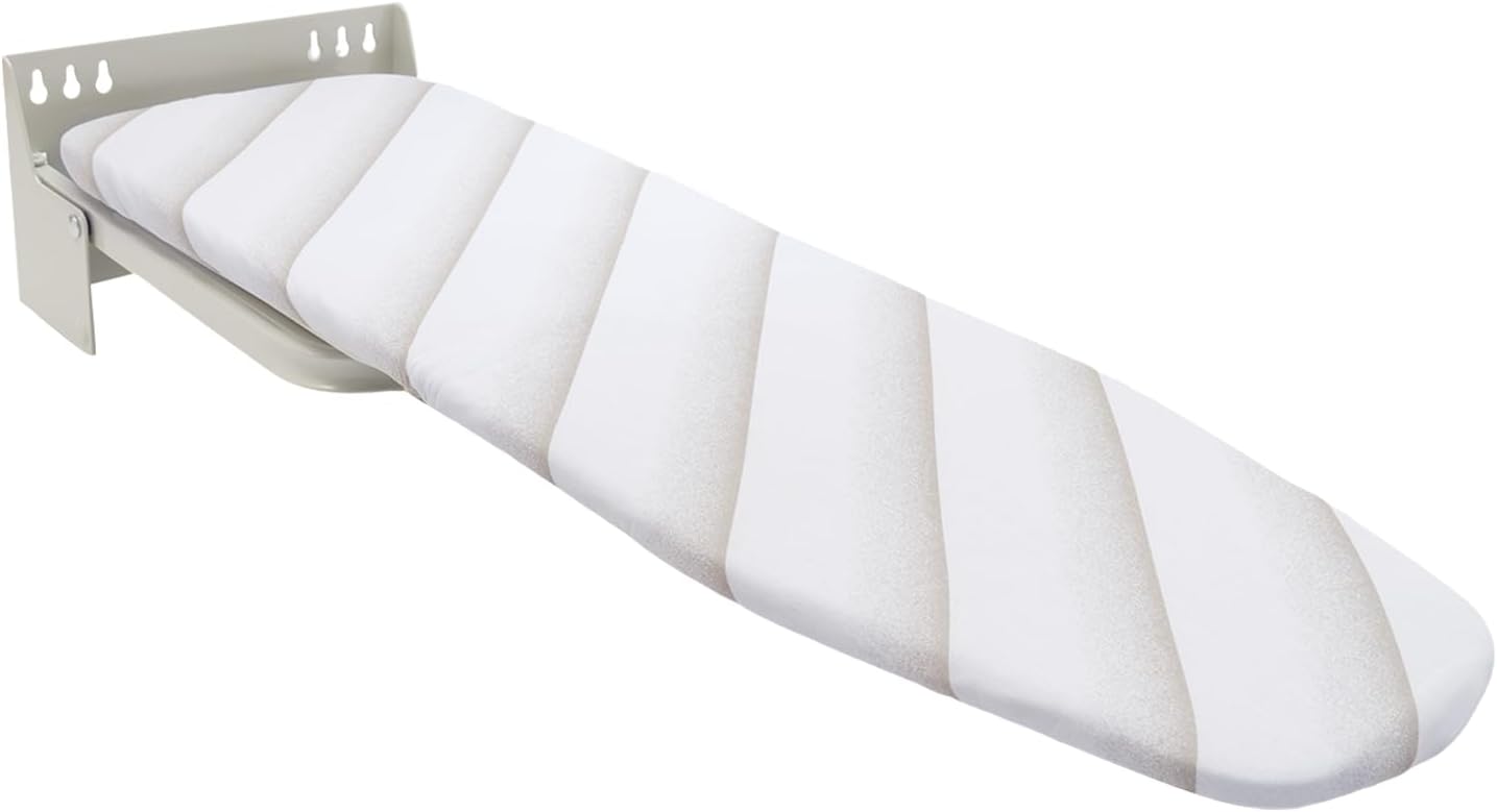 Foldable Wall Mounted Ironing Board with 428F Heat Resistance