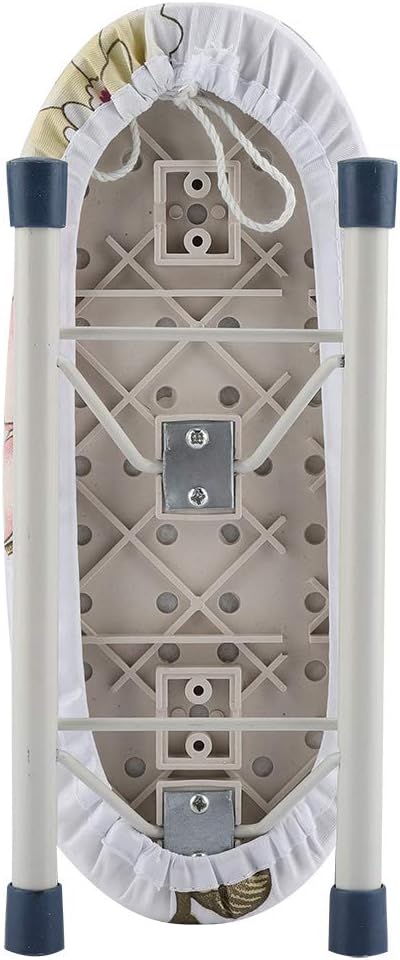 Fdit Foldable Mini Ironing Board for Travel and Home Use