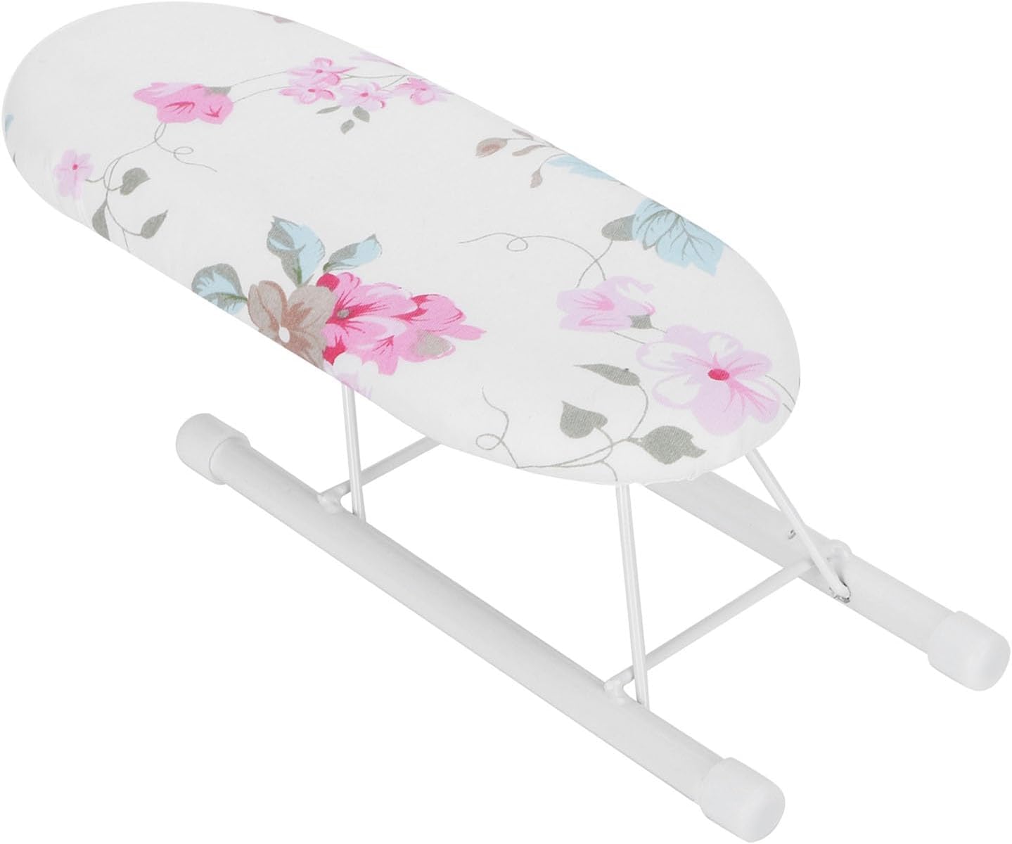 Saskate Mini Foldable Ironing Board with Flower Pattern