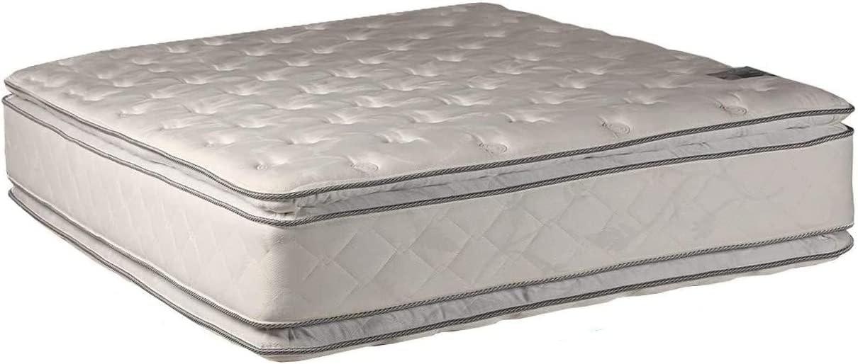 DS Solutions USA Serenity PillowTop King Mattress With Cover Protector