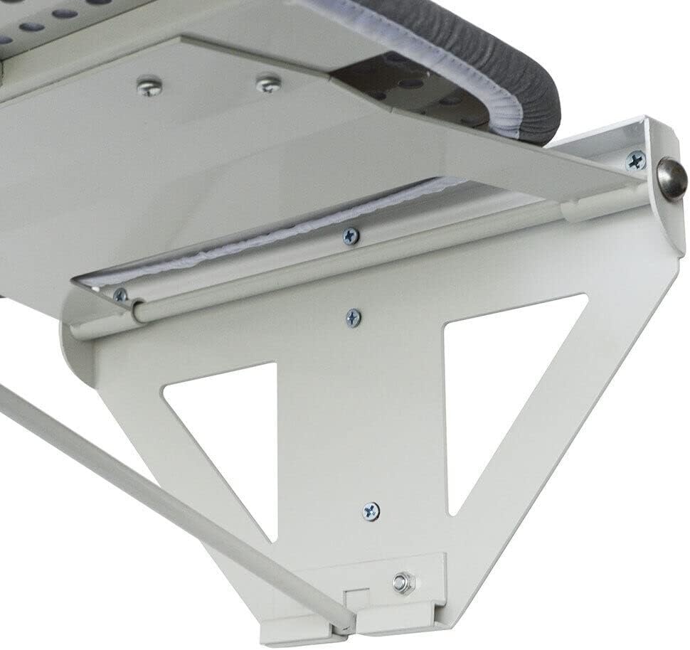 Wall-Mounted Ironing Board with 160 Swivel and Wire Holder