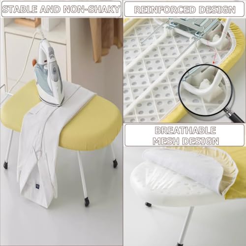 PA-DABAOO Tabletop Ironing Board with Folding Legs