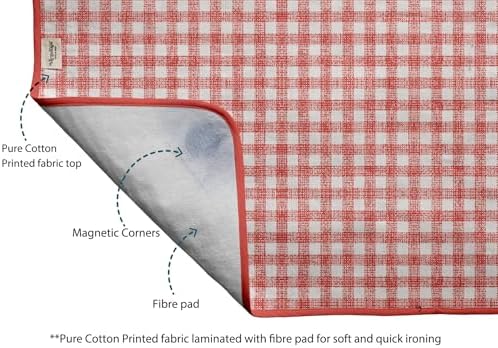Vargottam Cotton Magnetic Ironing Mat Portable Foldable