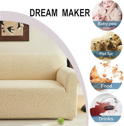 AZMANI High Stretch Sofa Cover 1-4 Seater Set