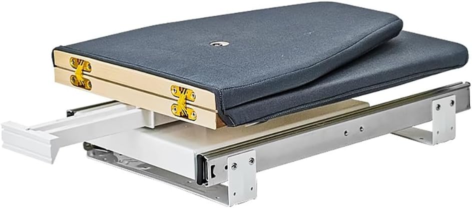 Foldable Rotated Ironing Board with Heat-Resistant Cover Blue