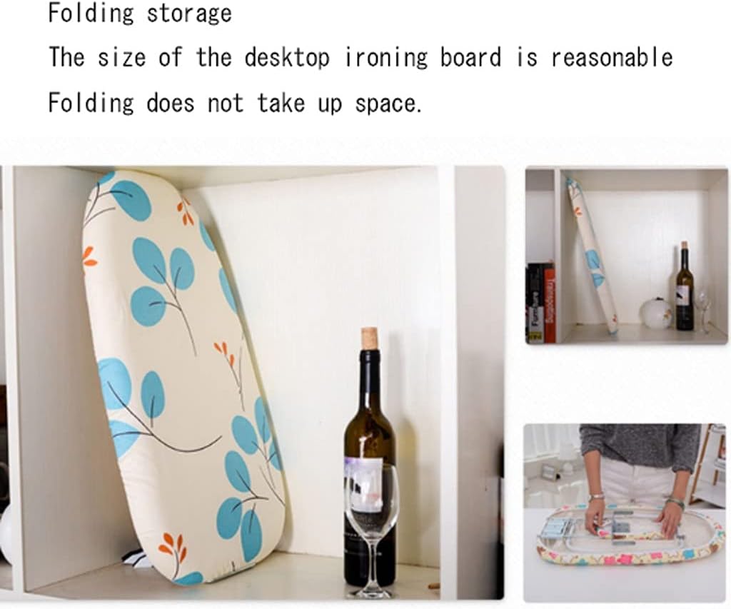 Ironing Board with Detachable Hot Sleeve and Retractable Bucket