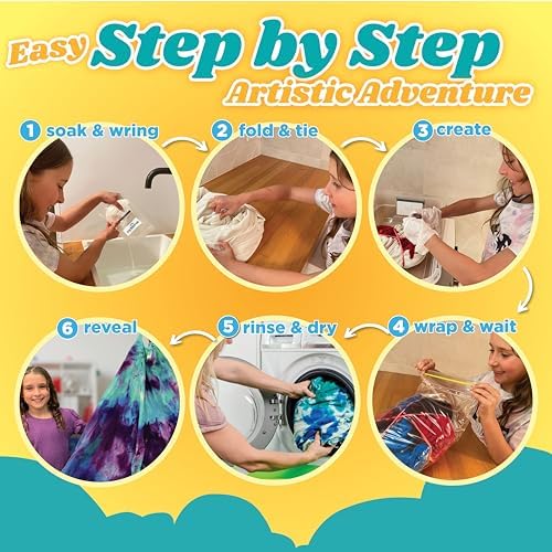DIY Tie Dye Bean Bag Chair Cover Kit