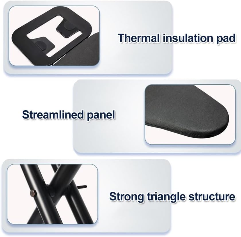 Adjustable Foldable Ironing Board with Heavy Legs