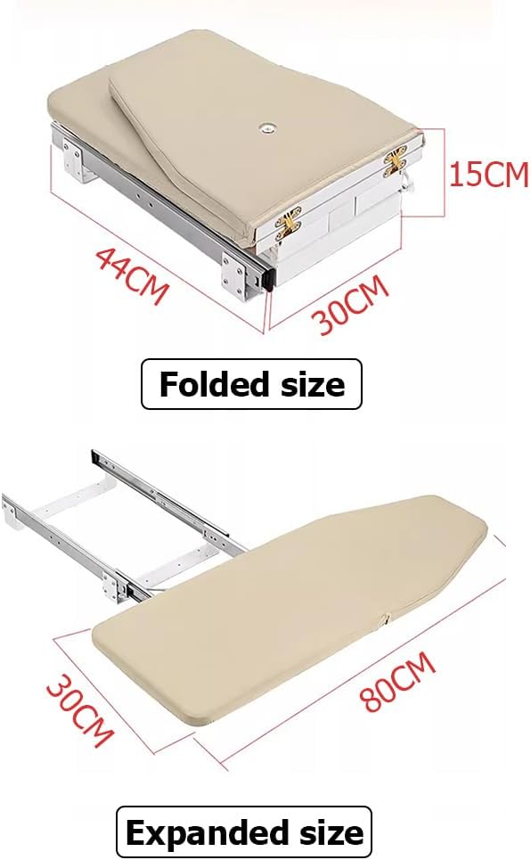 Retractable Ironing Board with 180 Swivel and Foldable Design