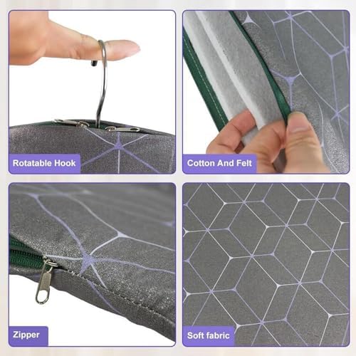 Foldable Steam Ironing Board - Space Saving Mat Pad