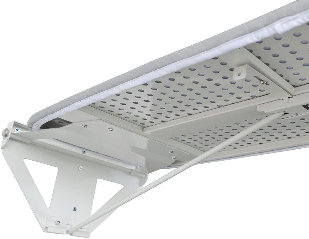 Wall-Mounted Ironing Board with 160 Swivel and Wire Holder